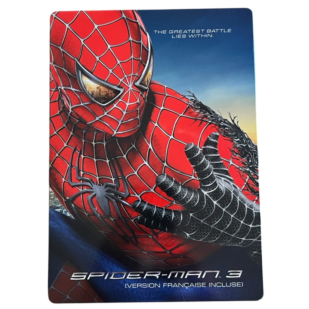 Spider-Man 3 Steelbook DVD Marvel Movie Metal Case 2 Disc Special Edition